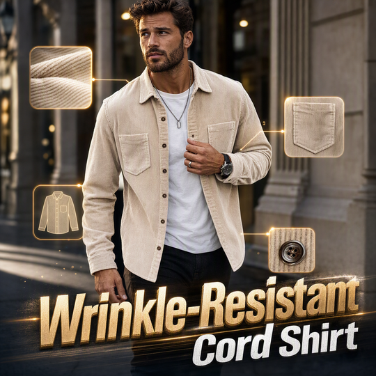 Men's Casual Corduroy Shirt Jacket