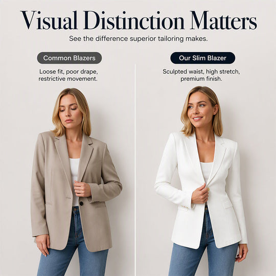 🧥Seasonal Style - Tailored Blazer with One-Button Closure – Breathable Comfort & Crisp Lines for Every Occasion