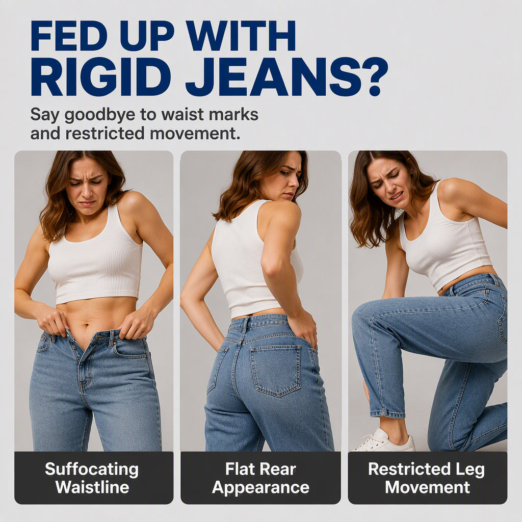 Women's High Waisted Harem Denim Pants