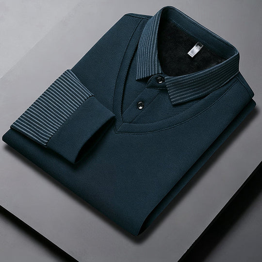 ⌛Limited-Time Offer🛍️Men's False Two-Piece Long Sleeve Top