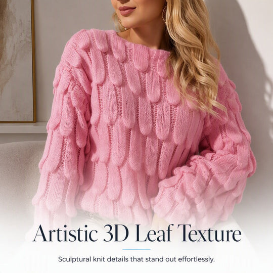 💖Early Autumn’s Sale 50% OFF🧥Women's Hollow Out Slouchy Knit Sweater