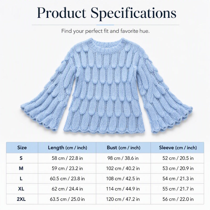 💖Early Autumn’s Sale 50% OFF🧥Women's Hollow Out Slouchy Knit Sweater