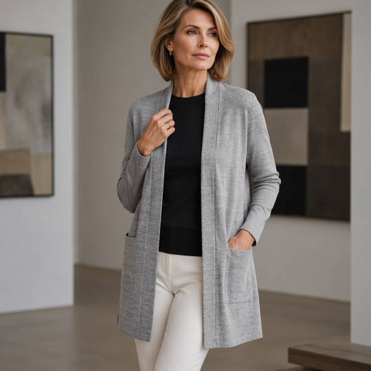 🍁New Fall Collection-Women's Casual Open Front Cardigan with Pockets