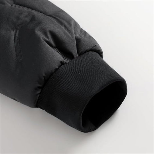 ❄️ Men’s Warm Zipper Hooded Coat – Winter Comfort Meets Everyday Style