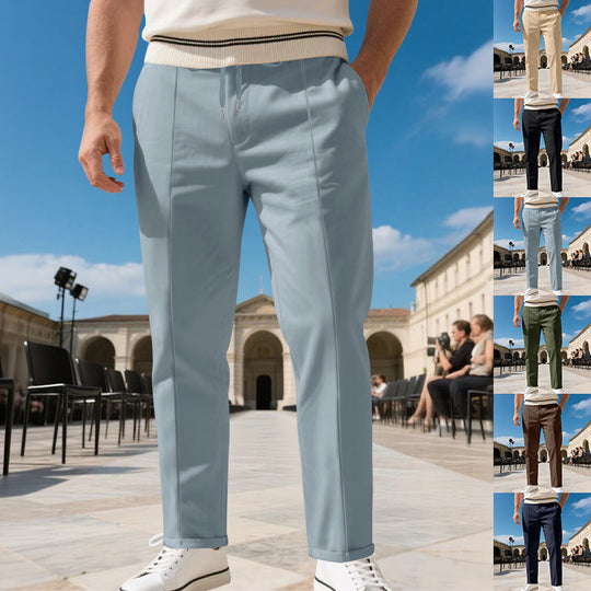 👖 SMART LOOK. RELAXED FEEL. | Men's Drawstring Trousers