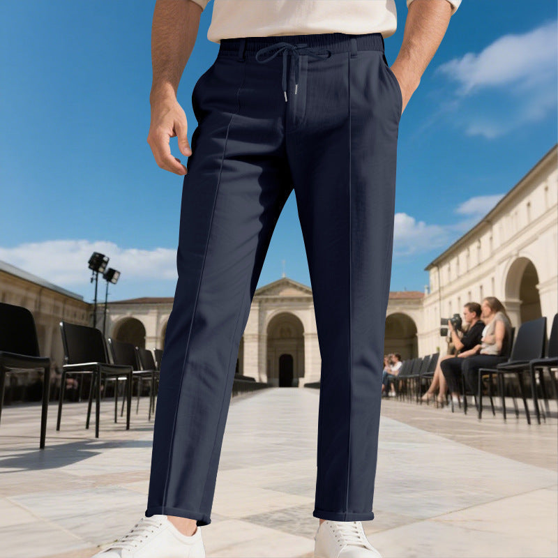 👖 SMART LOOK. RELAXED FEEL. | Men's Drawstring Trousers