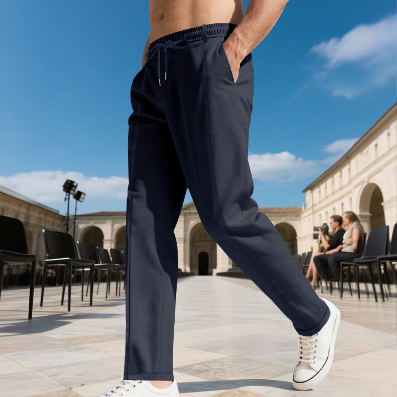 👖 SMART LOOK. RELAXED FEEL. | Men's Drawstring Trousers