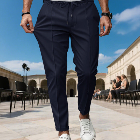 👖 SMART LOOK. RELAXED FEEL. | Men's Drawstring Trousers