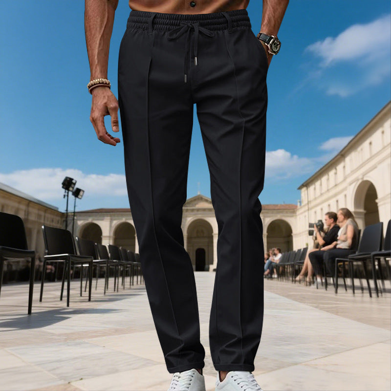 👖 SMART LOOK. RELAXED FEEL. | Men's Drawstring Trousers