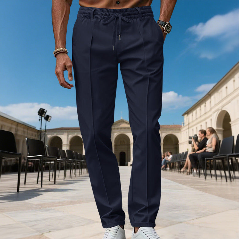 👖 SMART LOOK. RELAXED FEEL. | Men's Drawstring Trousers