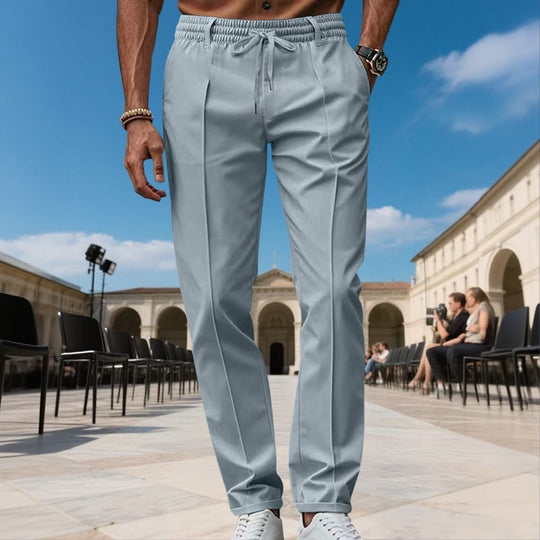 👖 SMART LOOK. RELAXED FEEL. | Men's Drawstring Trousers
