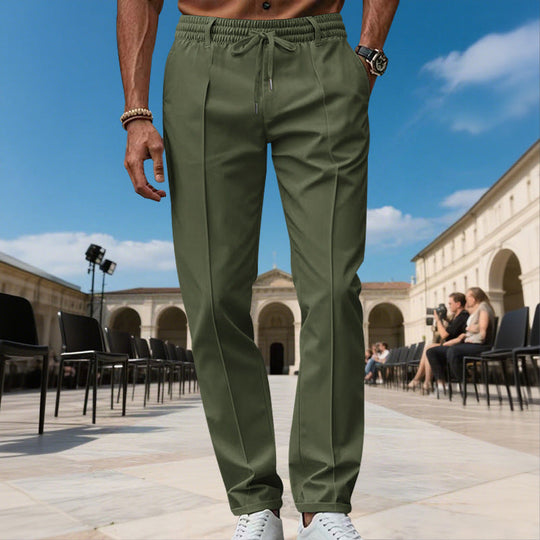 👖 SMART LOOK. RELAXED FEEL. | Men's Drawstring Trousers