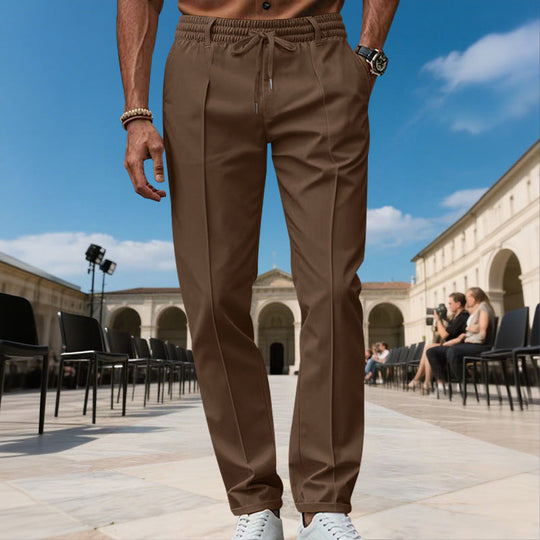 👖 SMART LOOK. RELAXED FEEL. | Men's Drawstring Trousers