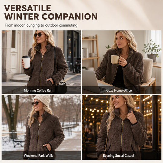 New Arrivals🛍️Women’s Casual Zip-Up Cardigan Jacket