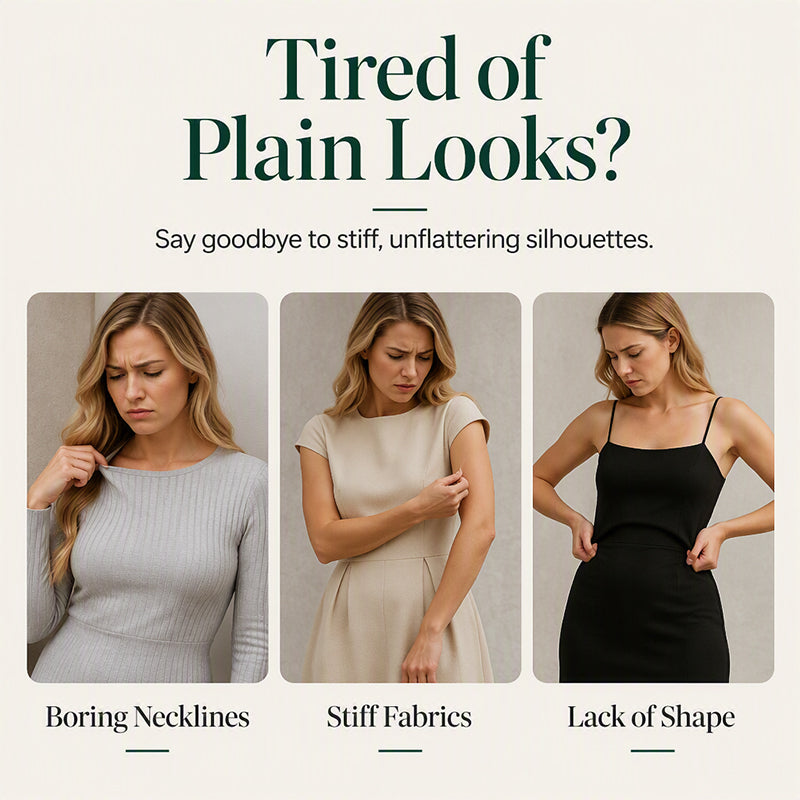 ✨ Flattering Elegance | Women's Square-Neck Long-Sleeve A-Line Mini Dress