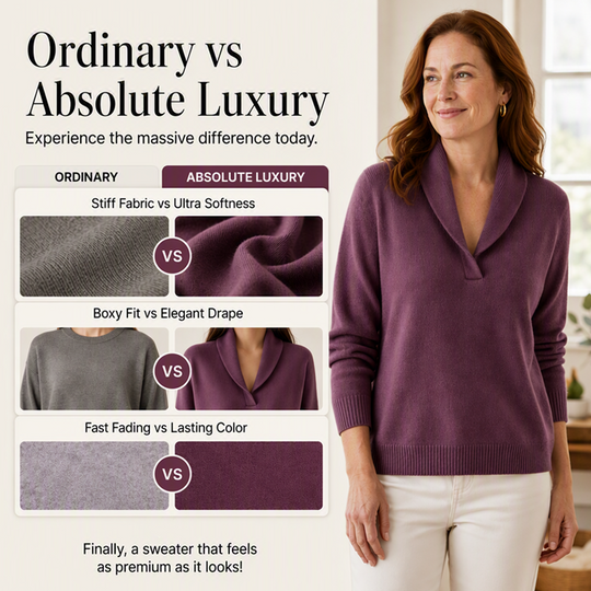 Bestseller🏆🧶 Shawl Collar Pullover – Timeless Comfort & Effortless Style for Every Occasion