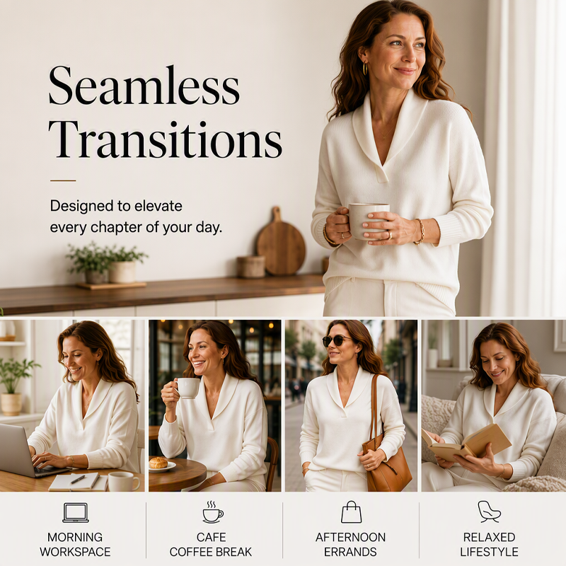 Bestseller🏆🧶 Shawl Collar Pullover – Timeless Comfort & Effortless Style for Every Occasion