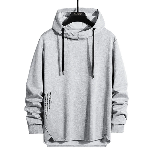 🍂 Easy Everyday Comfort | Men's Relaxed High-Neck Hooded Sweatshirt