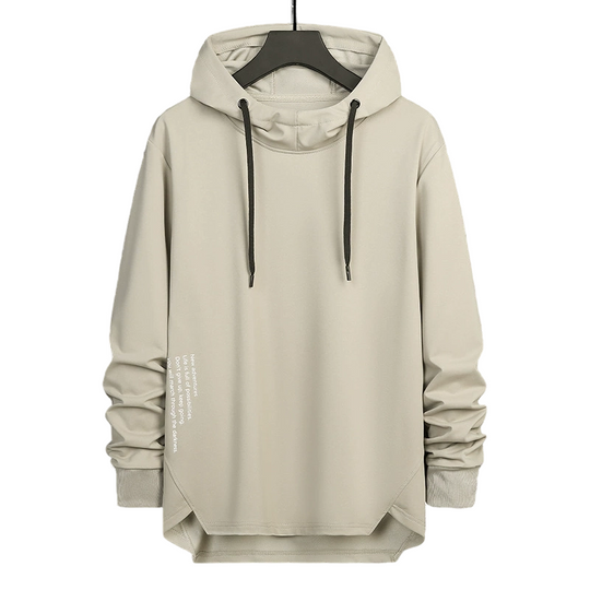 🍂 Easy Everyday Comfort | Men's Relaxed High-Neck Hooded Sweatshirt