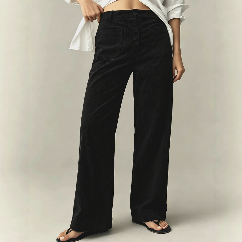 Women's Corduroy Wide Leg Pants