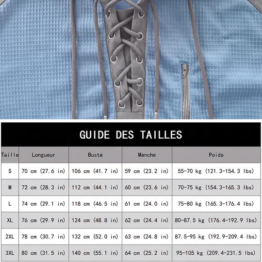 Sweat à capuche décontracté en maille color-block pour homme