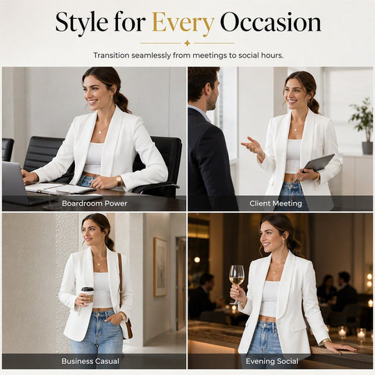 Women's Casual Open Front Blazer