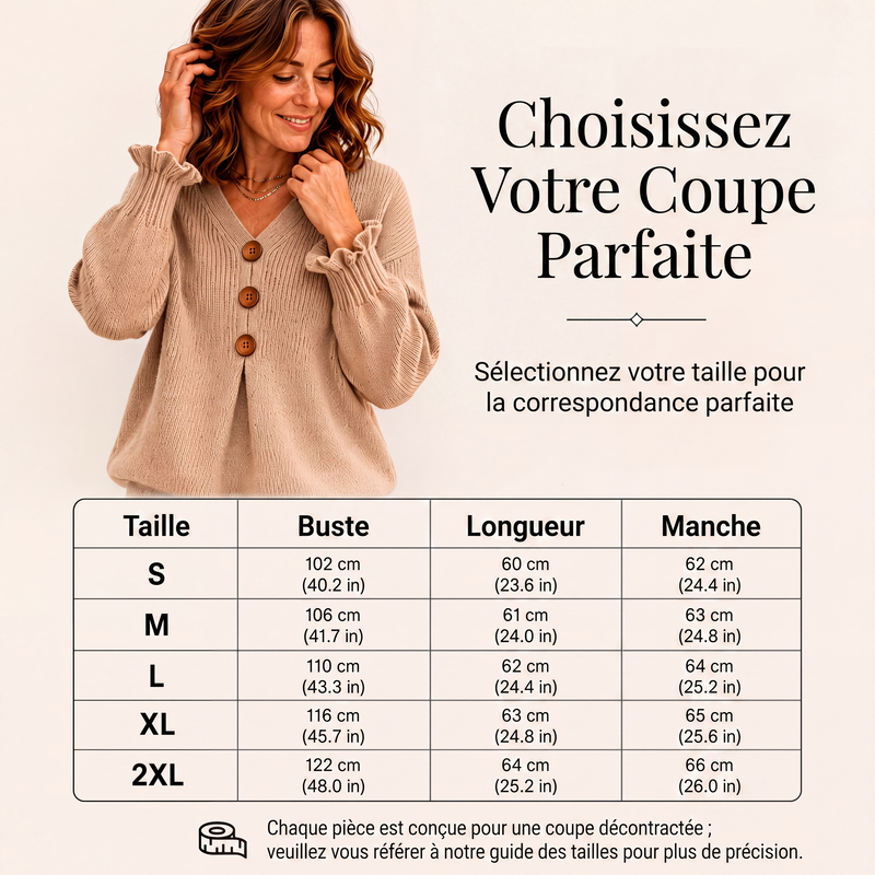 🌸 -50 % Aujourd’hui | Pull Femme en Maille à Col V