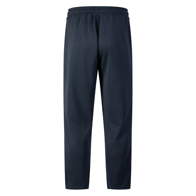 📢📢50 % DE RÉDUCTION !! ⏰ Pantalon décontracté pour homme en maille gaufrée avec cordon de serrage