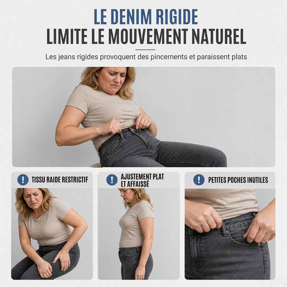 🔥 -50 % | 👖 Jean Cargo Flare Femme – Taille Haute, Stretch & Silhouette Allongée