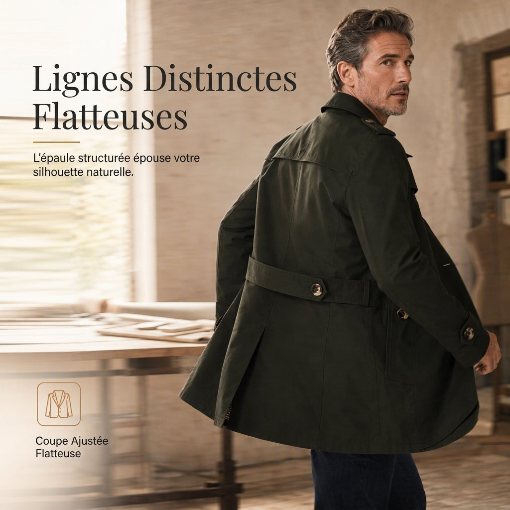 Veste décontractée en coton pur pour homme, veste de travail extérieure pour le printemps et l'automne