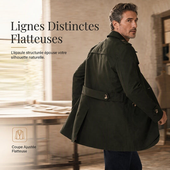 Veste décontractée en coton pur pour homme, veste de travail extérieure pour le printemps et l'automne