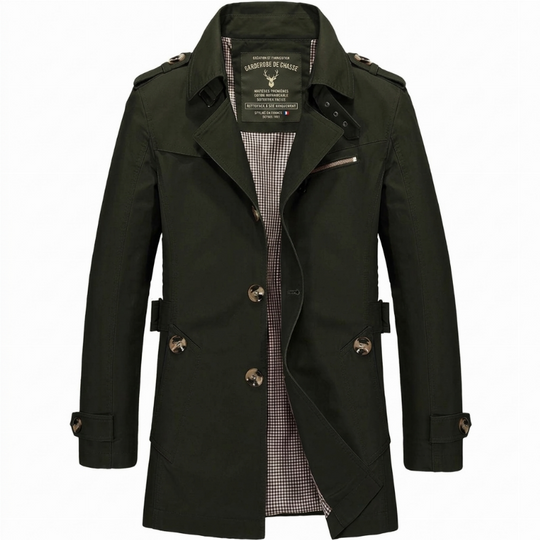 Veste décontractée en coton pur pour homme, veste de travail extérieure pour le printemps et l'automne