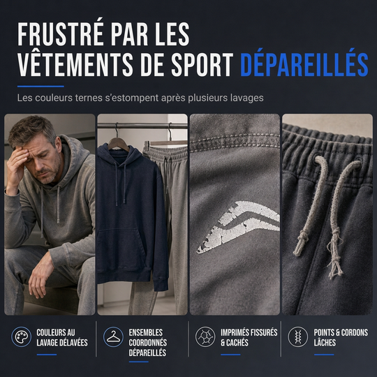 Ensemble survêtement ample pour homme : sweat à capuche à manches longues avec impression numérique 3D et pantalon, adapté pour le printemps et l'automne