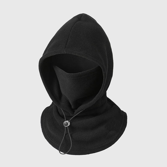 Cagoule thermique avec cordon de serrage