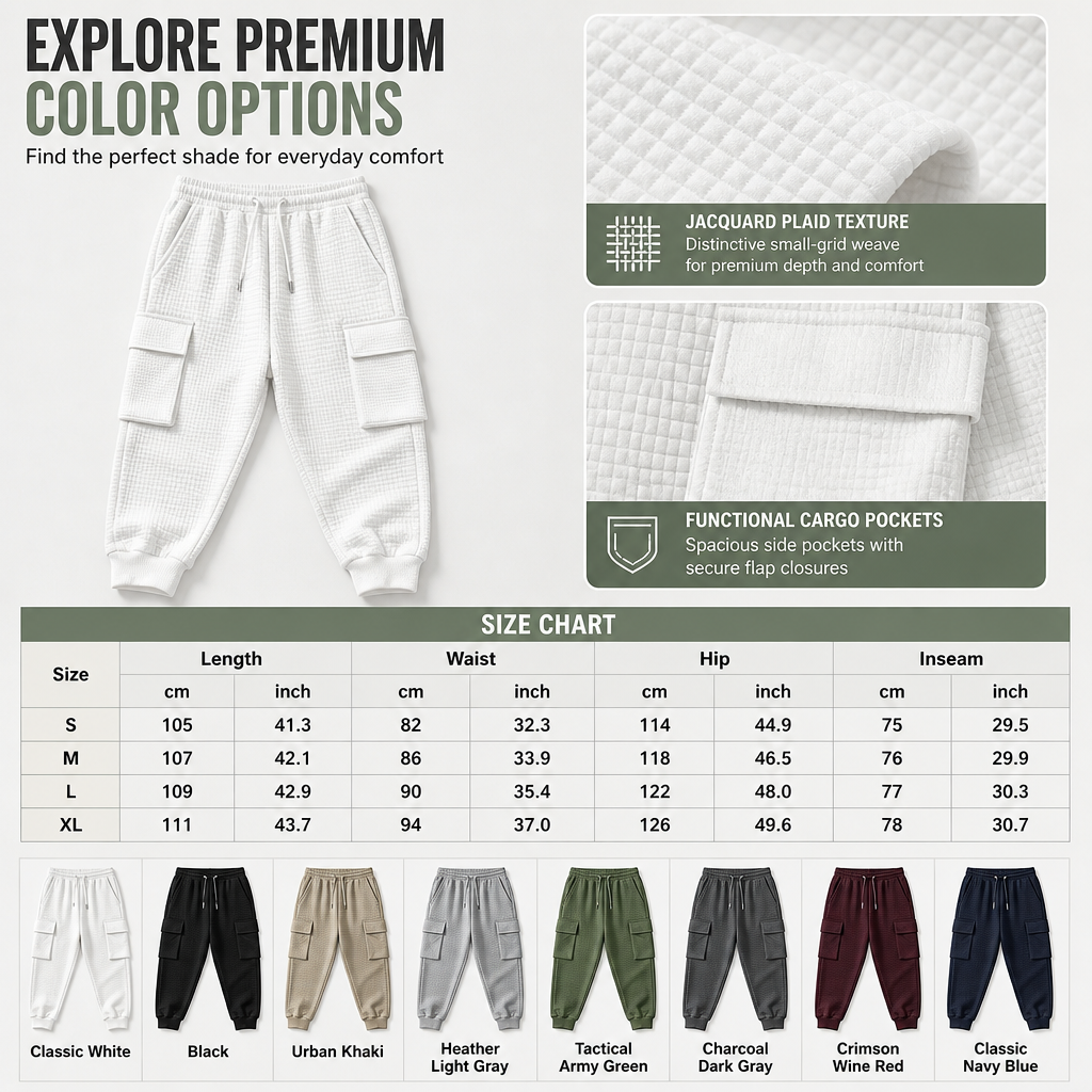 Promotion exceptionnelle : 50 % de réduction 🔥 Pantalon de jogging cargo décontracté pour homme