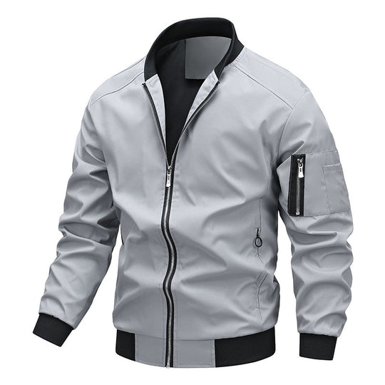 Blouson aviateur décontracté pour homme, pour activités extérieures