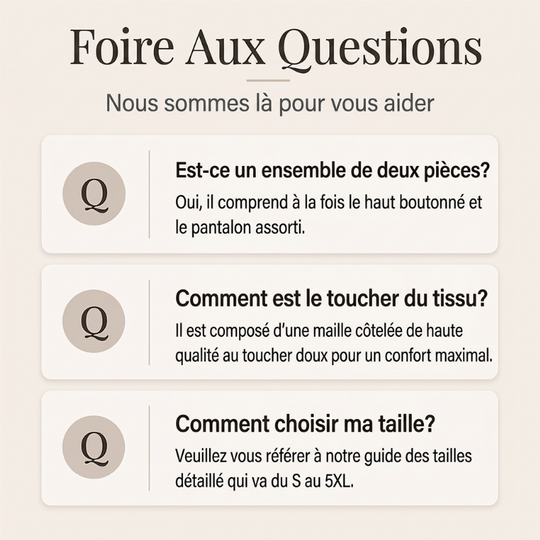 Ensemble décontracté 2 pièces en velours côtelé pour femmes