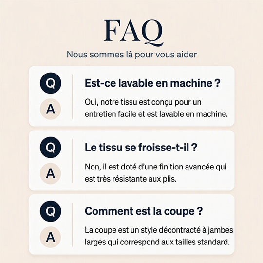 Pantalon large taille haute décontracté pour femmes