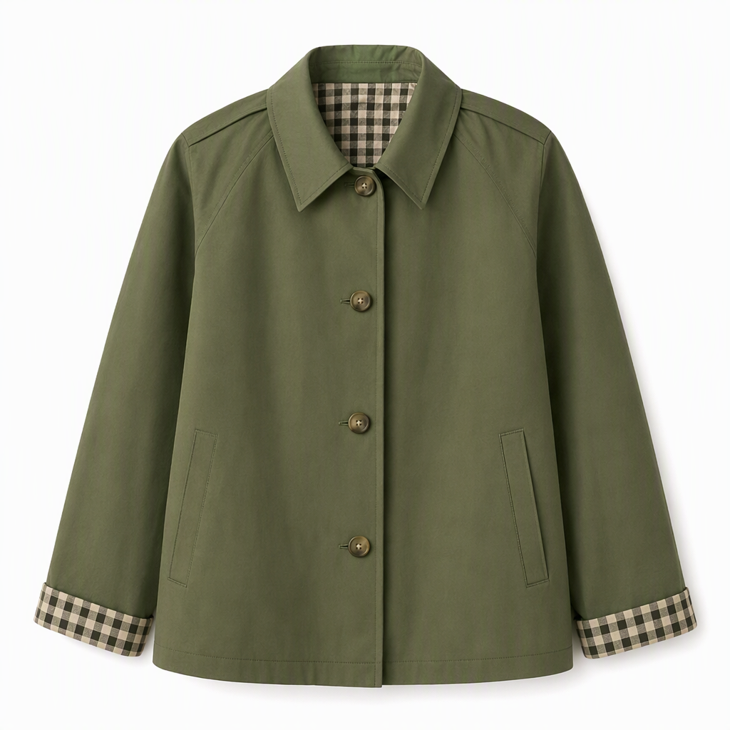 Manteau d'automne-hiver décontracté pour femme, à manches longues et boutonnage simple