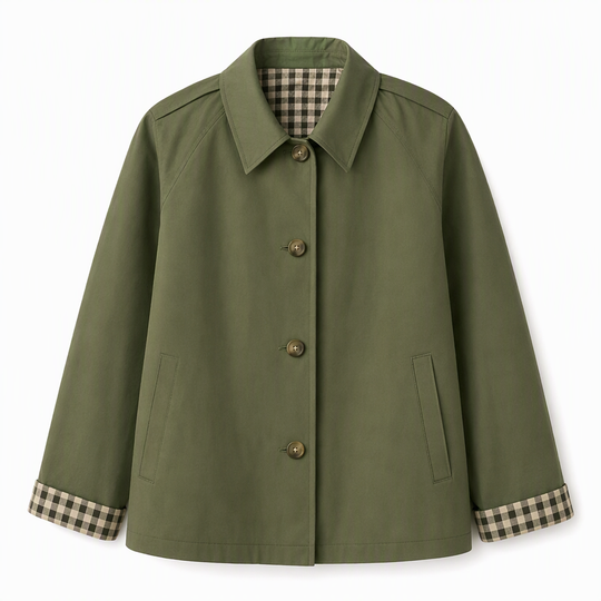 Manteau d'automne-hiver décontracté pour femme, à manches longues et boutonnage simple