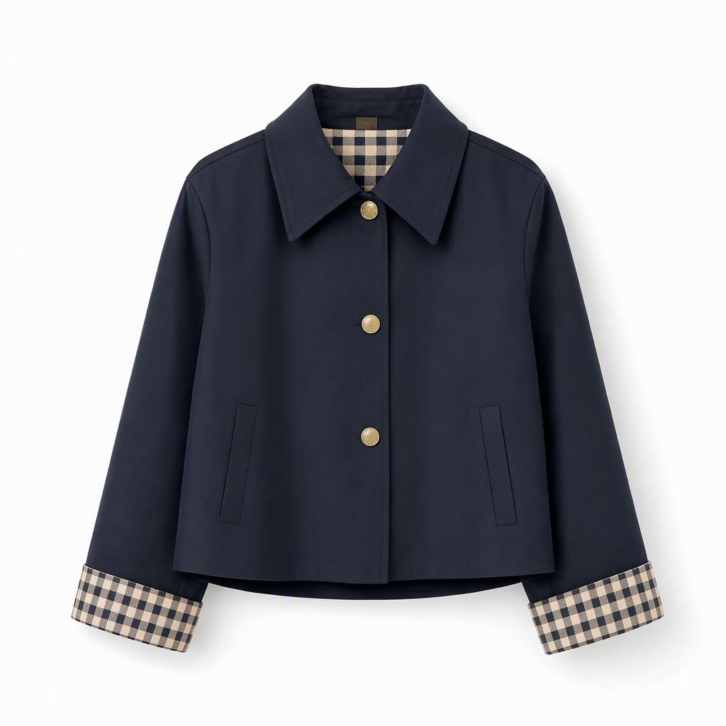 Manteau d'automne-hiver décontracté pour femme, à manches longues et boutonnage simple