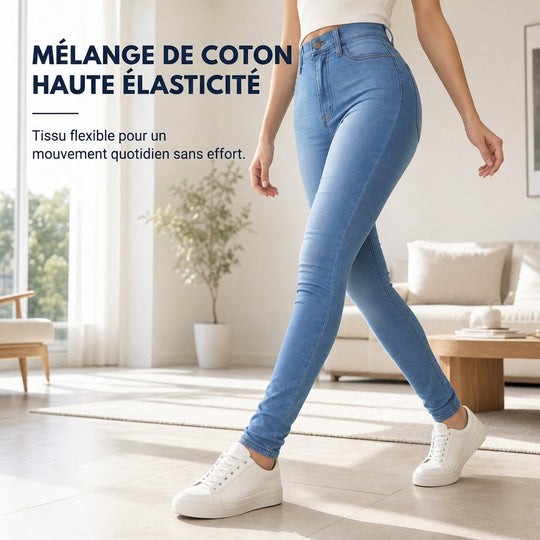 ⏳Liquidation totale!Pantalon crayon taille haute et ajusté pour femmes