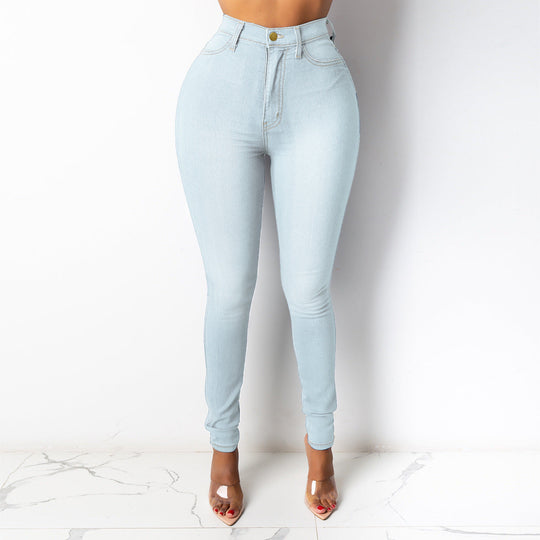 ⏳Liquidation totale!Pantalon crayon taille haute et ajusté pour femmes