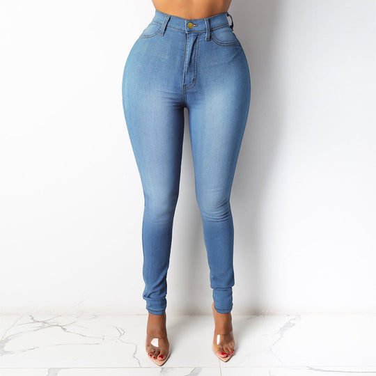 ⏳Liquidation totale!Pantalon crayon taille haute et ajusté pour femmes