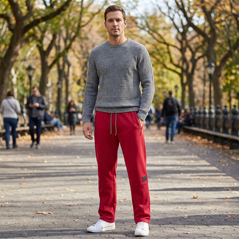 Pantalon de survêtement thermique d'hiver unisexe pour l'extérieur