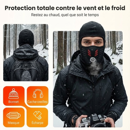 💥 Soldes de fin d'année - 50% de réduction 💞 Masque intégral coupe-vent pour utilisation hivernale, unisexe