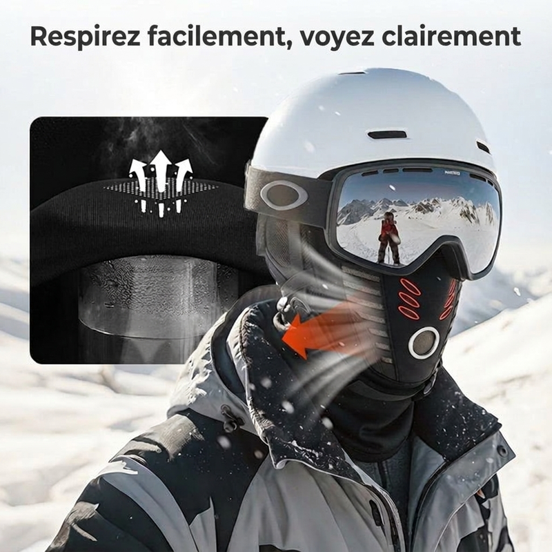 💥 Soldes de fin d'année - 50% de réduction 💞 Masque intégral coupe-vent pour utilisation hivernale, unisexe
