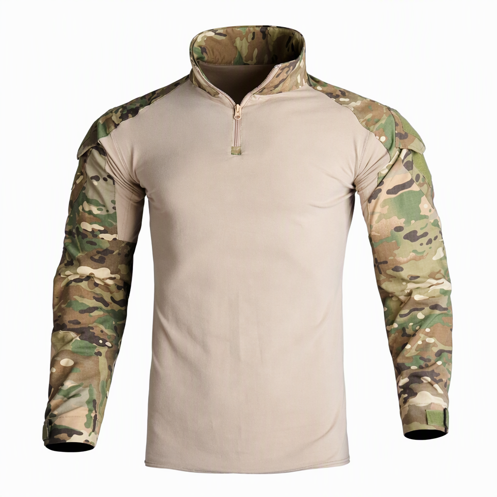 Veste tactique à manches longues pour homme