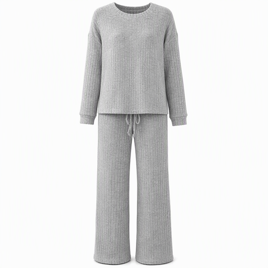 Ensemble de détente en maille décontracté pour femme