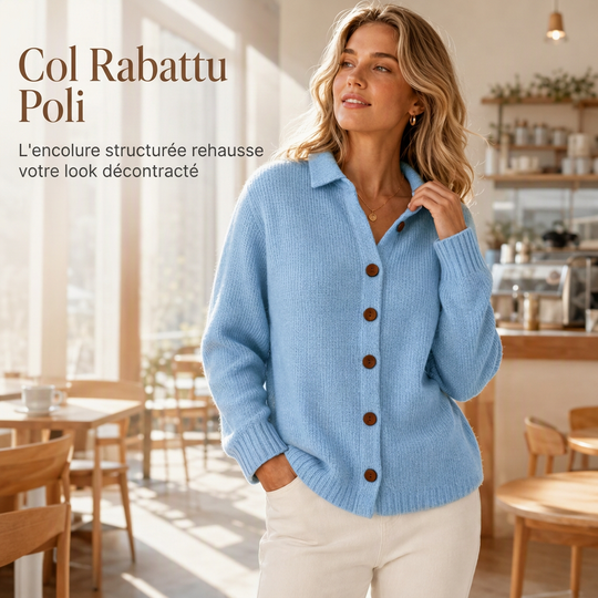 Cardigan en tricot décontracté pour femmes